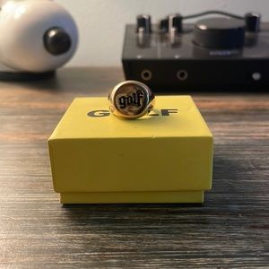 18k Gold Golf Wang Ring | Size 8